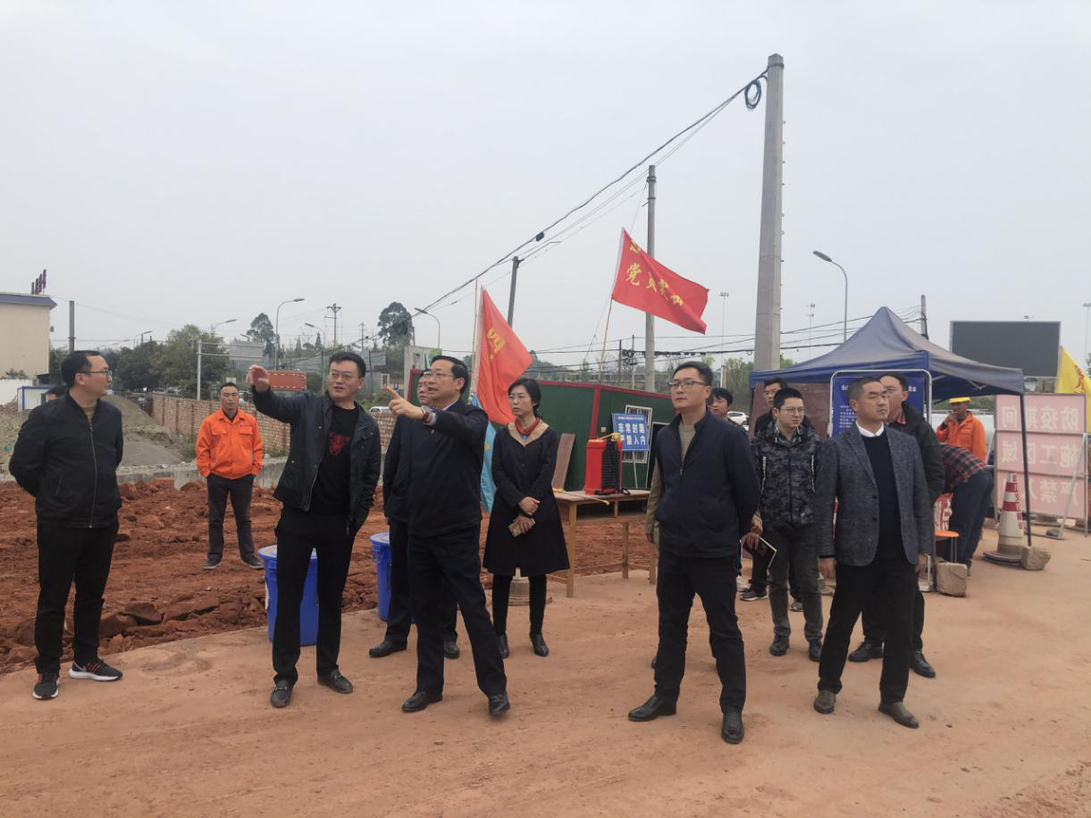 樂(lè )山市副市長(cháng)羅新禮赴成樂(lè )擴容E2-SG2項目調研指導工作