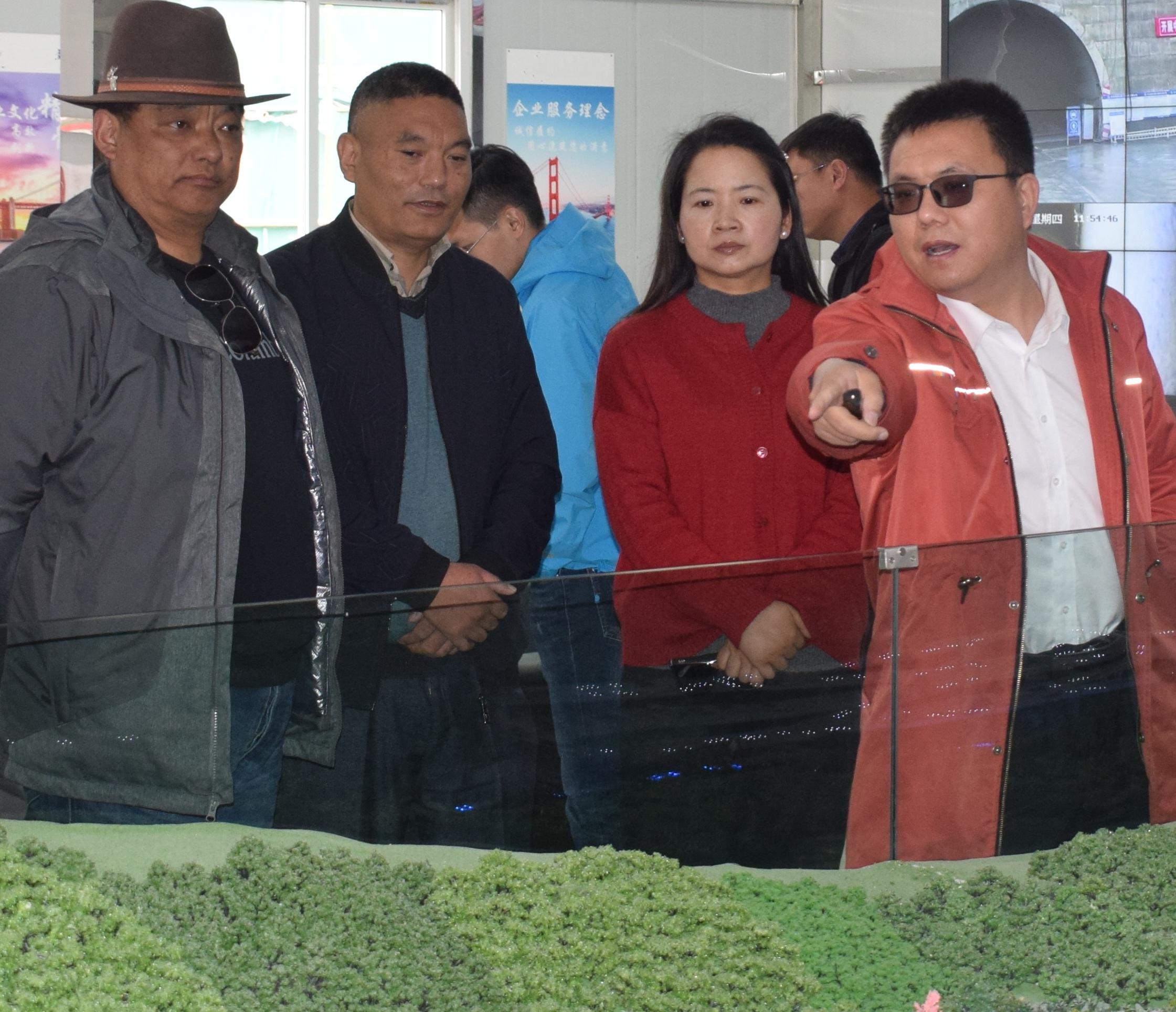 四川省水利廳政策法規處副處長(cháng)殷竹君一行調研指導康新K1-1項目環(huán)水保工作.jpg