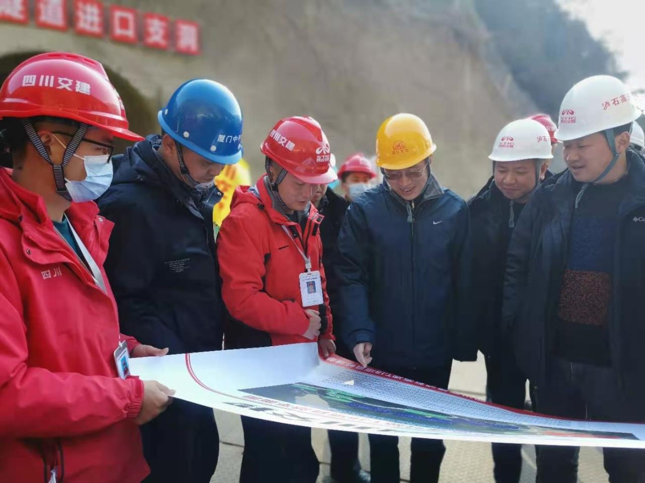 瀘石高速建設進(jìn)展獲業(yè)主公司肯定